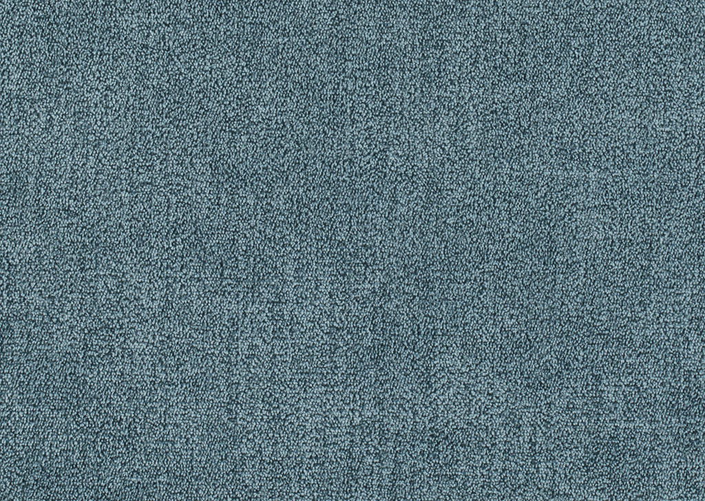 SAROKKANAPÉ textil olajkék  - olajkék/króm, Design, műanyag/textil (294/173cm) - Carryhome