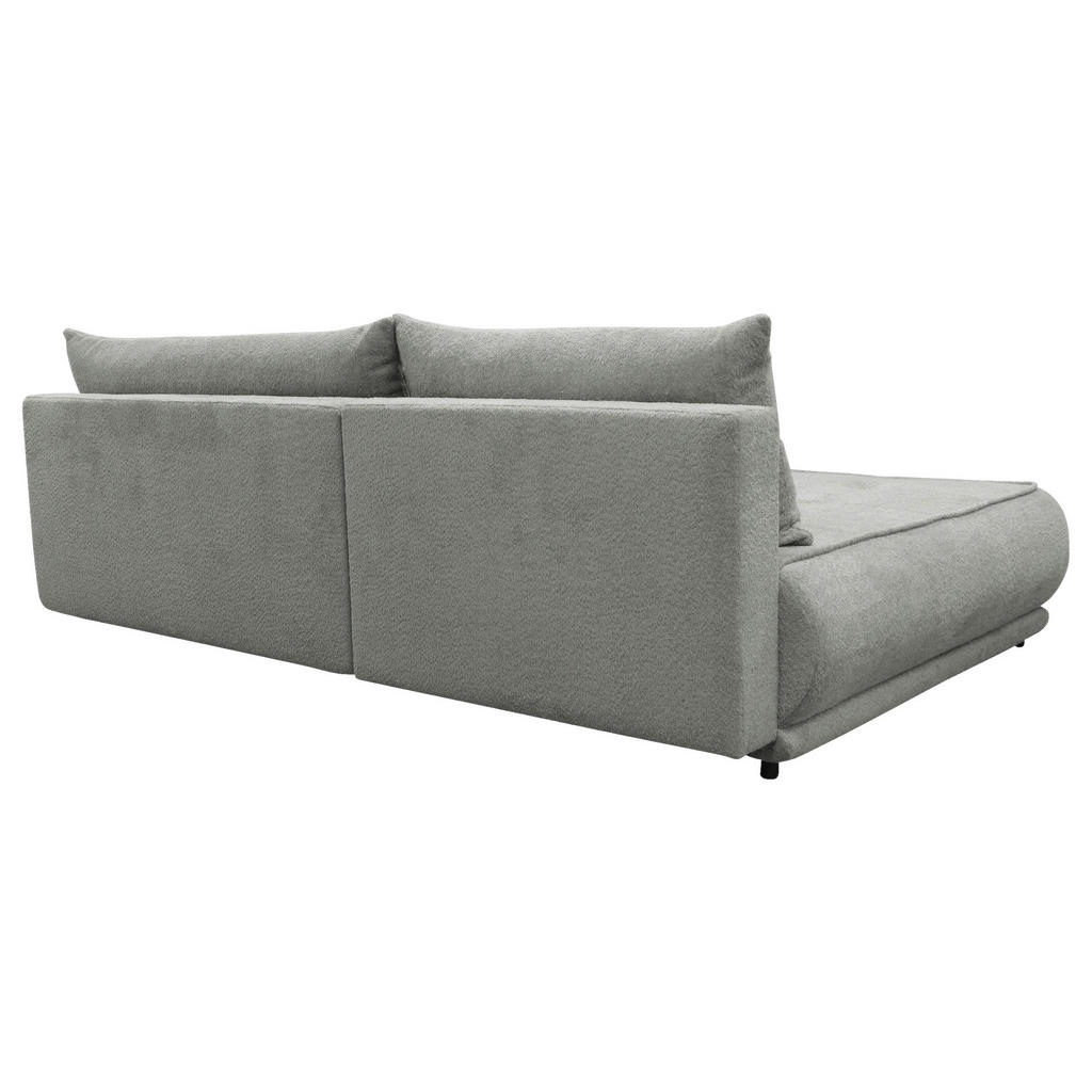 Thumbnail - Mid.you Ecksofa Paros, Grau, Textil, 3-Sitzer, Füllung: Schaumstoff, L-Form, 277x179 cm, Made in EU, Bettkasten erhältli...