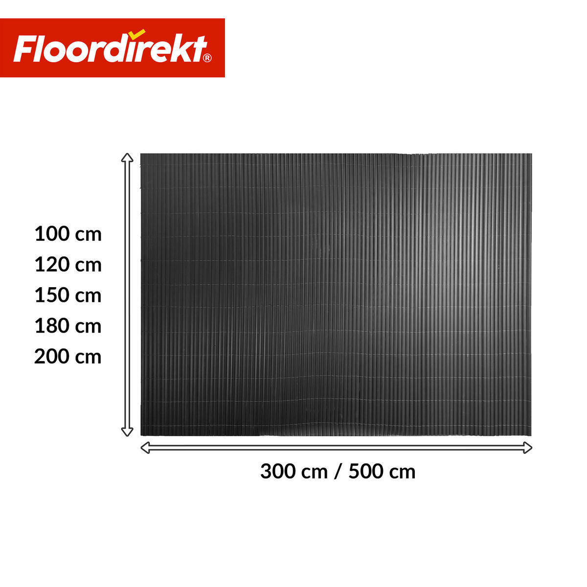 SICHTSCHUTZ - Basics (150/500cm) - Floordirekt