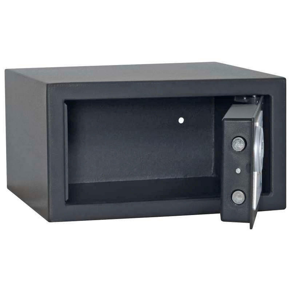 TRESOR - Anthrazit, KONVENTIONELL, Metall (31/17/28cm) - ROTTNER