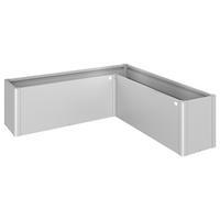 HOCHBEET Belvedere  - Silberfarben, Basics, Metall (201/201cm) - Biohort