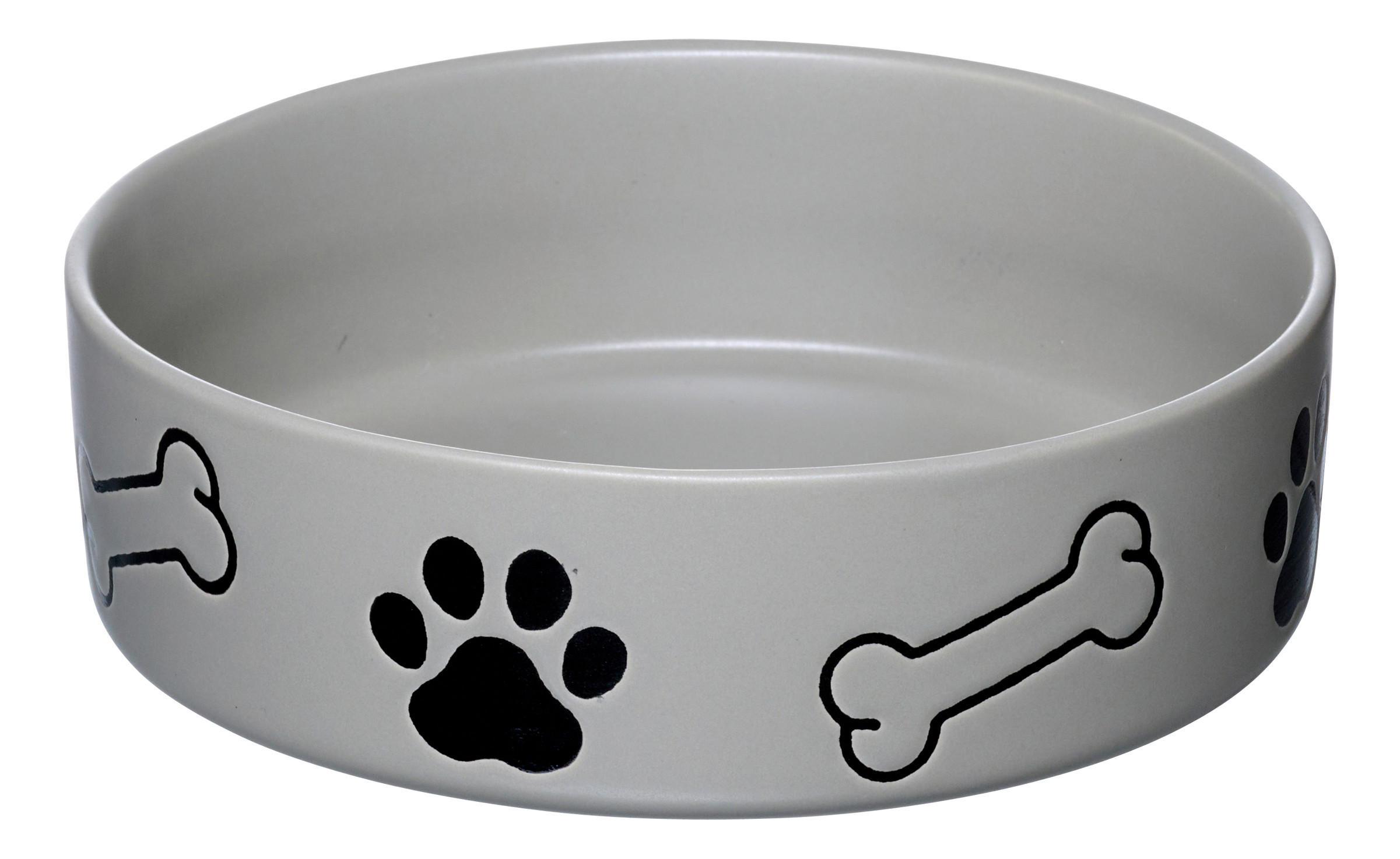 FUTTERNAPF - Grau, Trend, Keramik (0,85l) - Ritzenhoff Breker