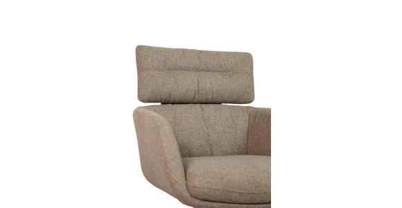 ARMLEHNSTUHL  in Eisen Webstoff  - Schwarz/Grau, Design, Textil/Metall (62/92/65cm) - Dieter Knoll