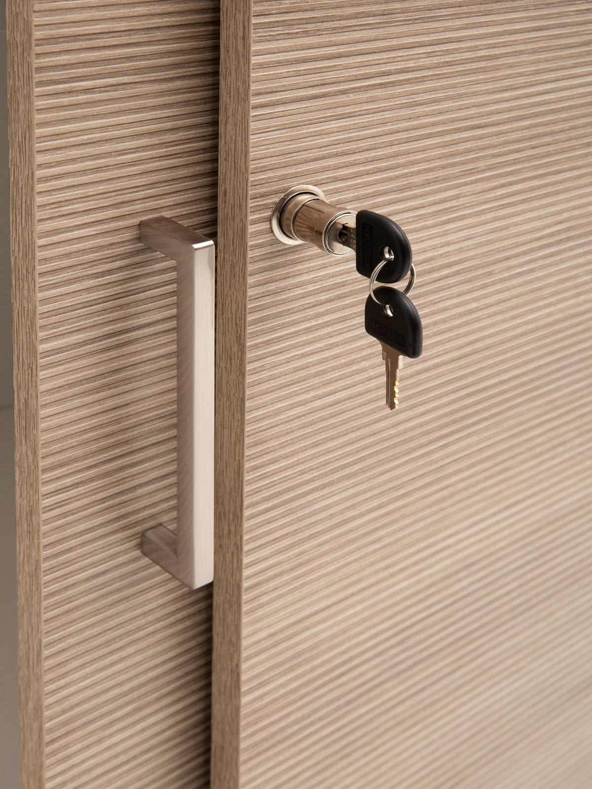 AKTENSCHRANK Weiß, Beige  - Beige/Weiß, MODERN, Holzwerkstoff (80,1/113,4/38,2cm) - MID.YOU