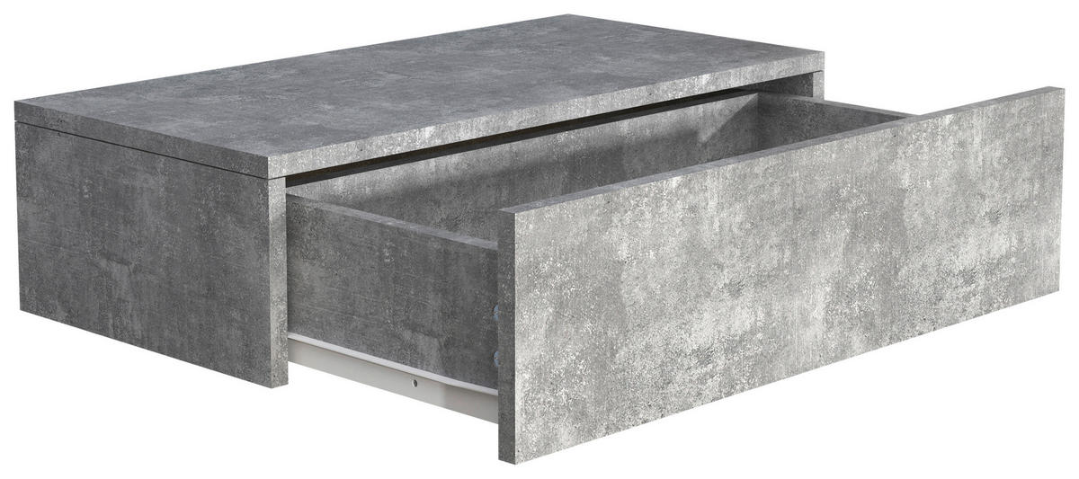 NACHTSCHRANK 60/15/30 cm  - Grau, MODERN, Holzwerkstoff (60/15/30cm) - MID.YOU