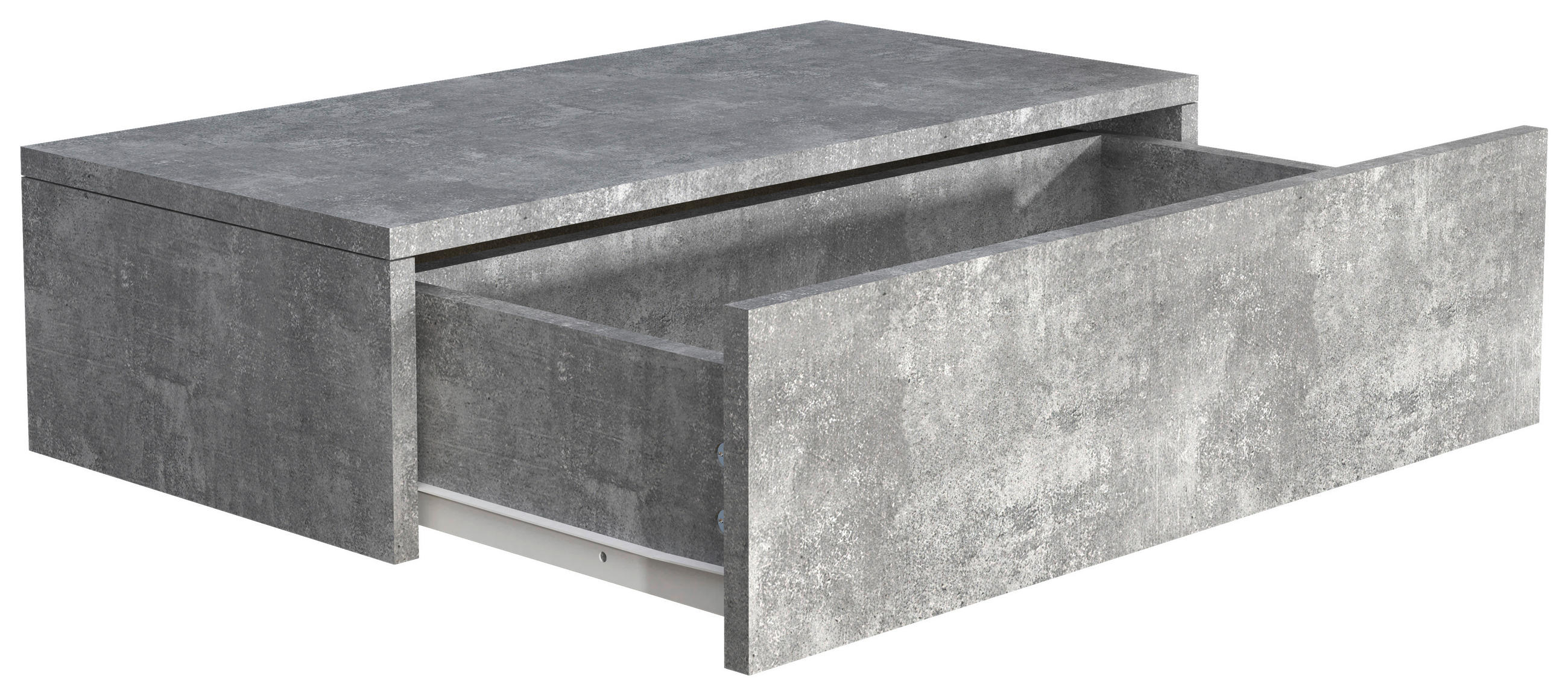 Nachtkästchen Usal M B: 60 Cm Grau