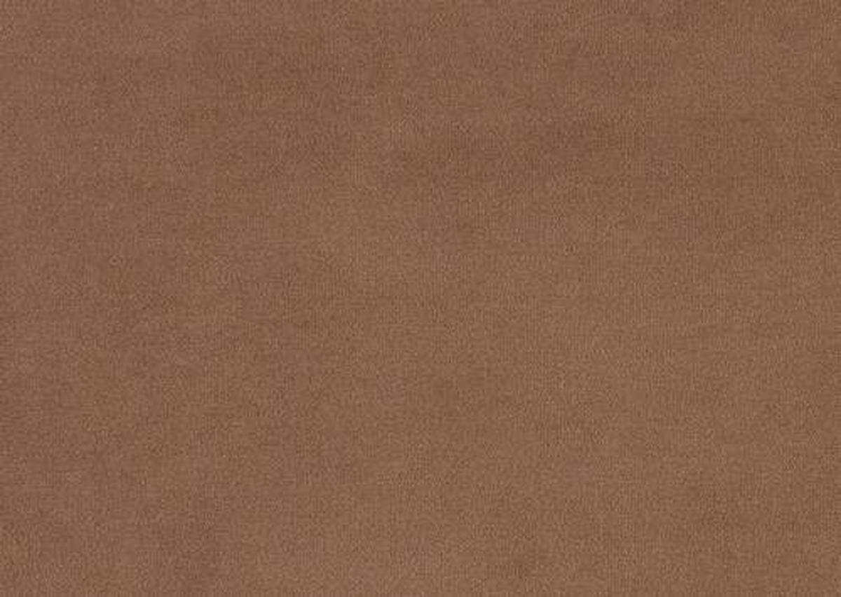 HOCKER in Textil Hellbraun  - Hellbraun/Schwarz, Design, Textil/Metall (127/46/72cm) - Dieter Knoll