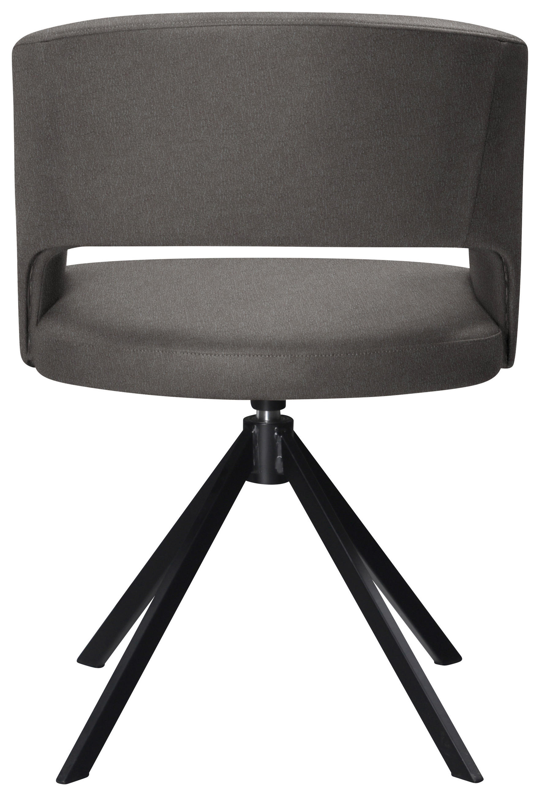 Thumbnail - Moderano Armlehnstuhl, Dunkelgrau, Metall, Textil, eckig, Stativgestell, 56x84x59 cm, automatische Rückholfunktion, Sitz...