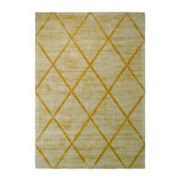 FLACHWEBETEPPICH  Wohnzimmer 200/290 cm Gelb rechteckig  - Gelb, Basics, Textil (200/290cm) - Kayoom