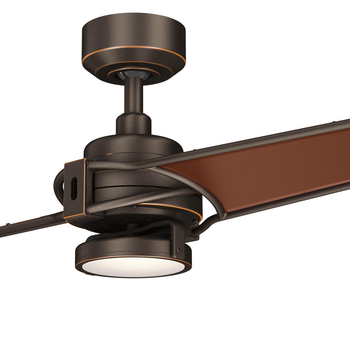 VENTILATOR STROPNI  brončane boje   brončane boje  Elstead Xety  - brončane boje, Design, metal/plastika (142/35cm)