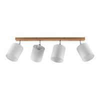 STRAHLER Sofia 104/38/26 cm  - Eschefarben/Weiß, Natur, Holz/Textil (104/38/26cm) - Marama