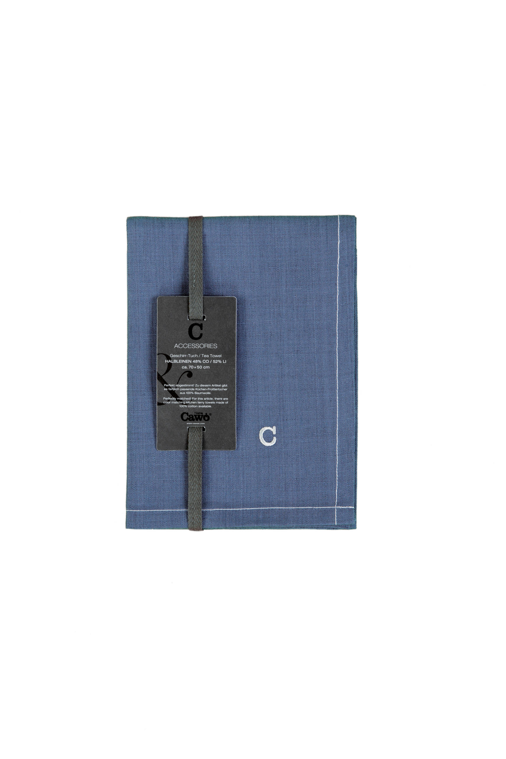 GESCHIRRTUCH Blau  - Blau, Basics, Textil (50/70cm) - Cawoe