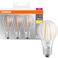 LED ŽARULJA, 3 KOM  - Basics, staklo (6,1cm) - Osram