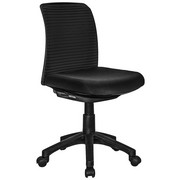 OTOČNÁ ŽIDLE - černá, Basics, kov/textil (45/81-91/55cm) - Carryhome