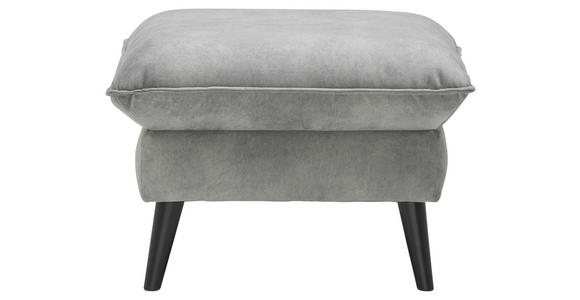 HOCKER in Textil Grau - Schwarz/Grau, Design, Holz/Textil (63/44/63cm) - Carryhome