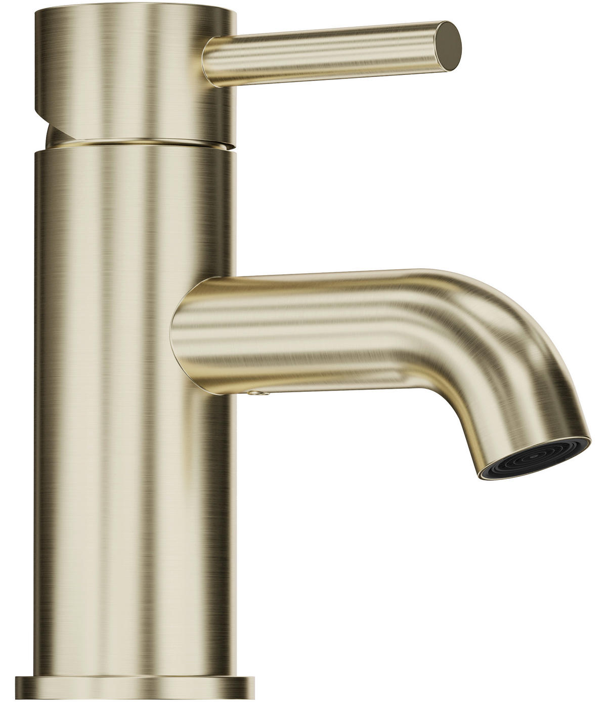 WASCHTISCHARMATUR 100 1010 BN  - Nickelfarben, MODERN, Metall (4,5/15/15,1cm)