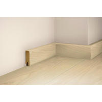 SOCKELLEISTE, Esche Weiss  - Basics, Holz (240/5/1,6cm) - Tilo