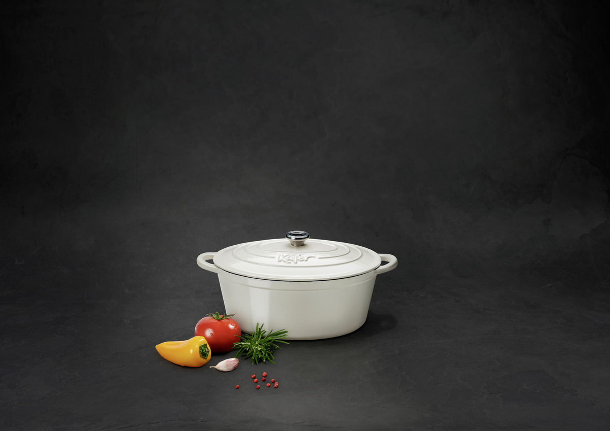 BRÄTER 6,7 L  - Creme, Basics, Metall (34/26/13.5cm) - Käfer