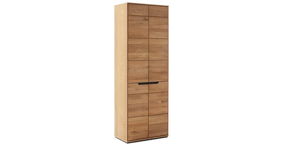 GARDEROBENSCHRANK  in 69/195/41 cm  - Wildeiche/Eichefarben, Natur, Holz/Holzwerkstoff (69/195/41cm) - Linea Natura