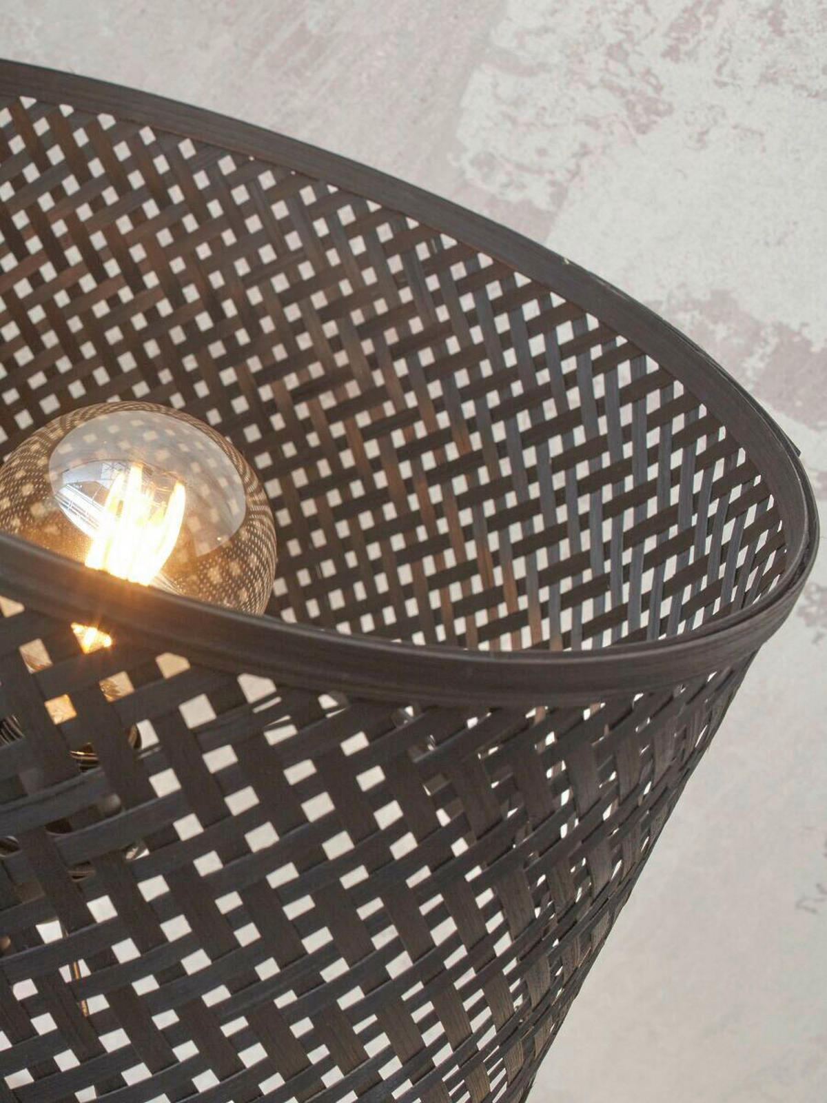 STOJACÍ LAMPA, 58/32/150 cm - černá, Trend (58/32/150cm) - Good & Mojo