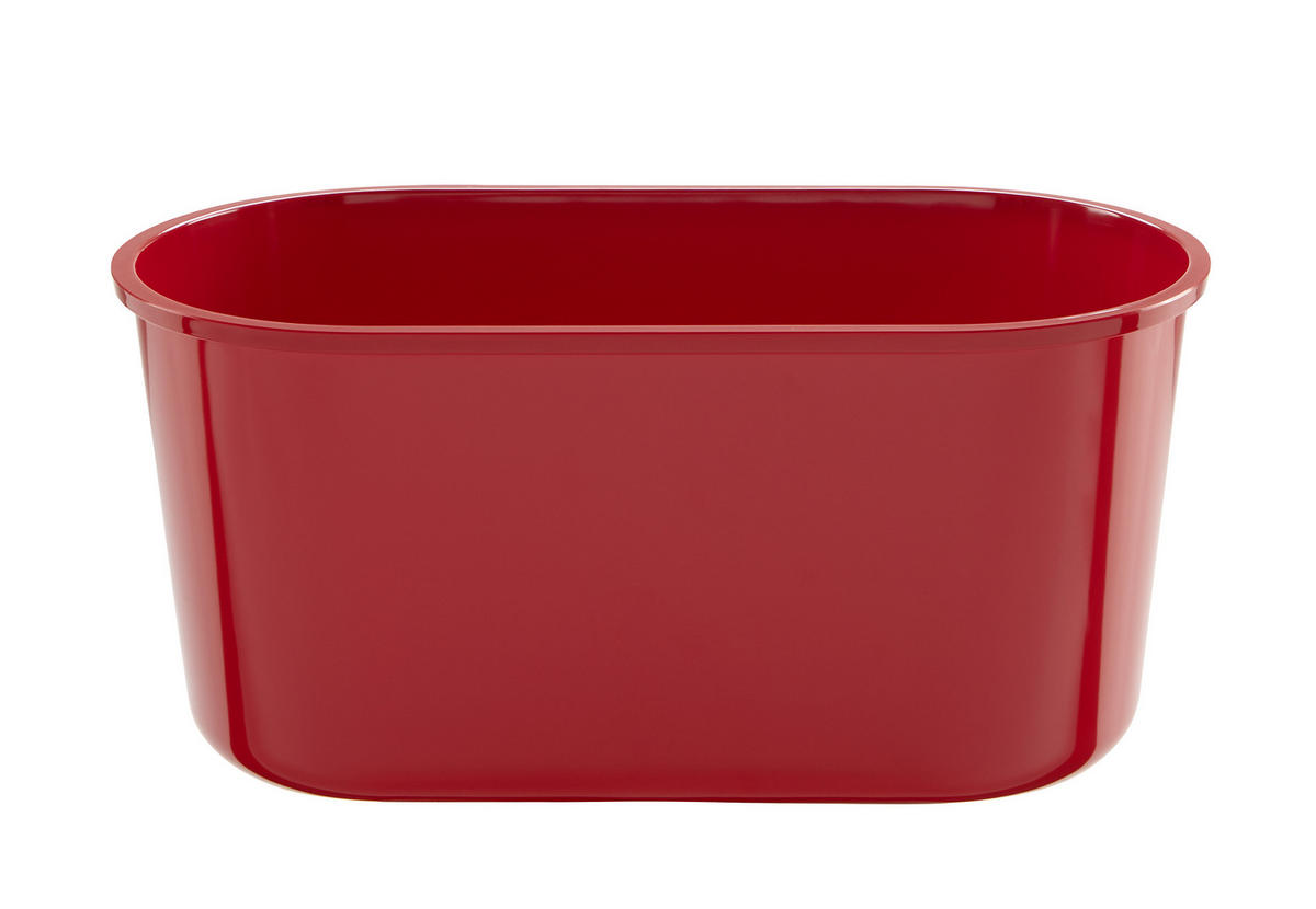 BRÖDSKRIN - röd/akaciefärgad, Modern, trä/plast (37/21,5/17,2cm) - Echtwerk