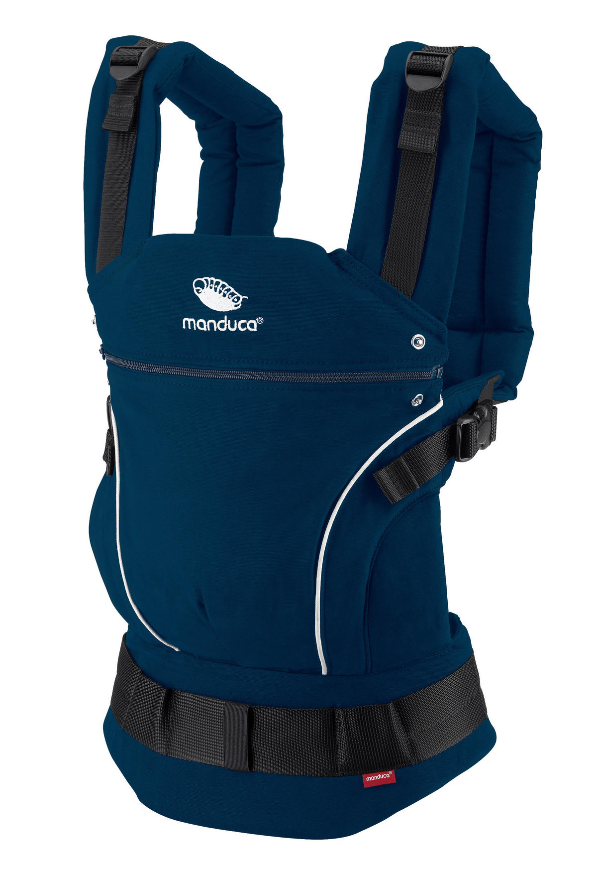 BABYTRAGE Manduca first  - Dunkelblau, Basics, Textil (One-Sizenull) - Wickelkinder Manduca