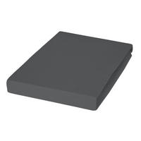 TOPPER-SPANNBETTTUCH Jersey  - Titanfarben, Basics, Textil (150/200/10cm) - Janine
