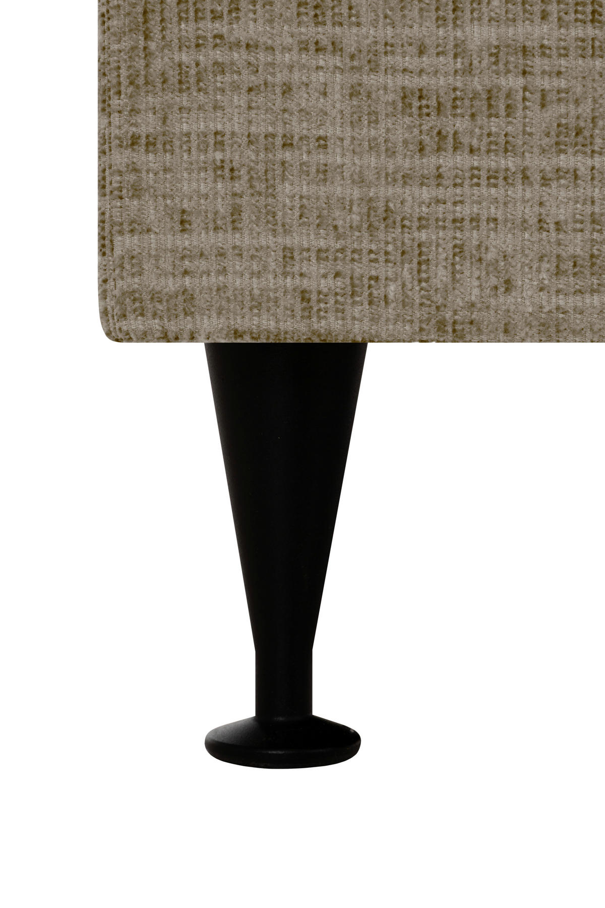 BOXSPRINGBETT 100/200 cm  Graubraun  - Graubraun/Schwarz, Konventionell, Holzwerkstoff/Textil (100/200cm) - Welnova