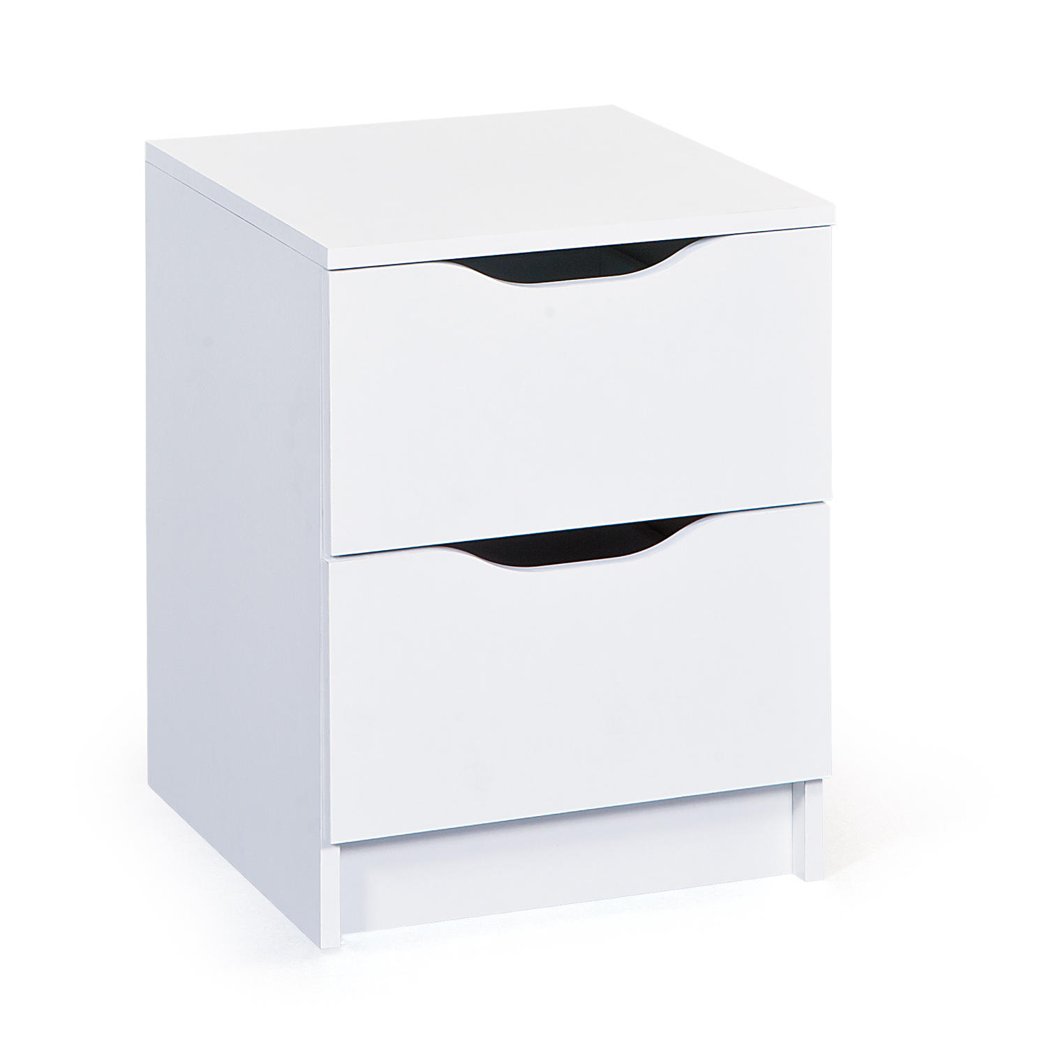 NACHTTISCH 41/50/40 cm  in Weiss  - Weiss, Modern, Holzwerkstoff (41/50/40cm) - MID.YOU