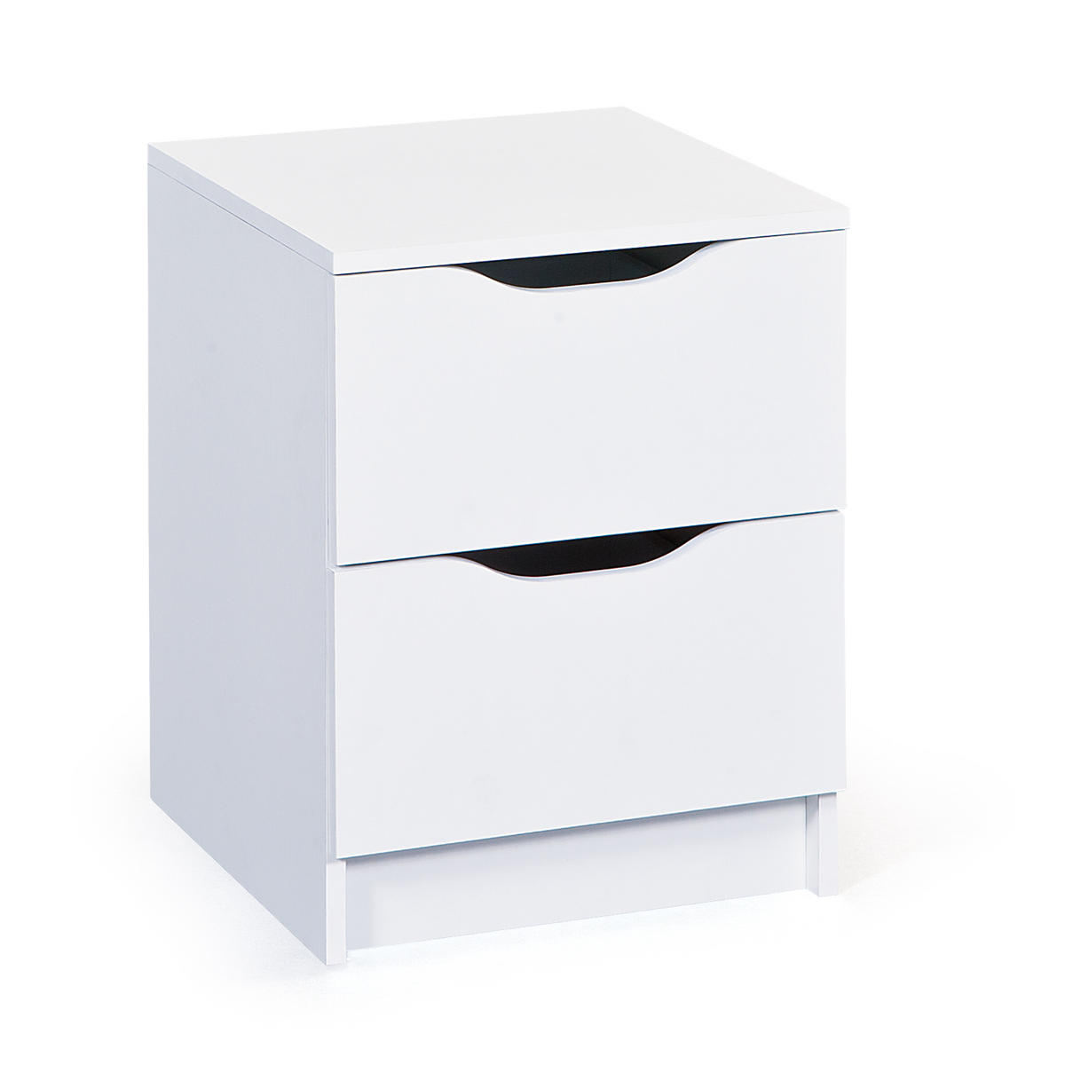 NACHTTISCH 41/50/40 cm  in Weiss  - Weiss, Modern, Holzwerkstoff (41/50/40cm) - MID.YOU