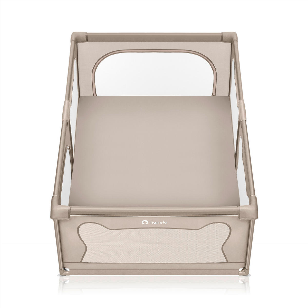 LAUFGITTER Willow  127/187/68 cm  - Sandfarben/Beige, Basics, Kunststoff (127/187/68cm) - Lionelo