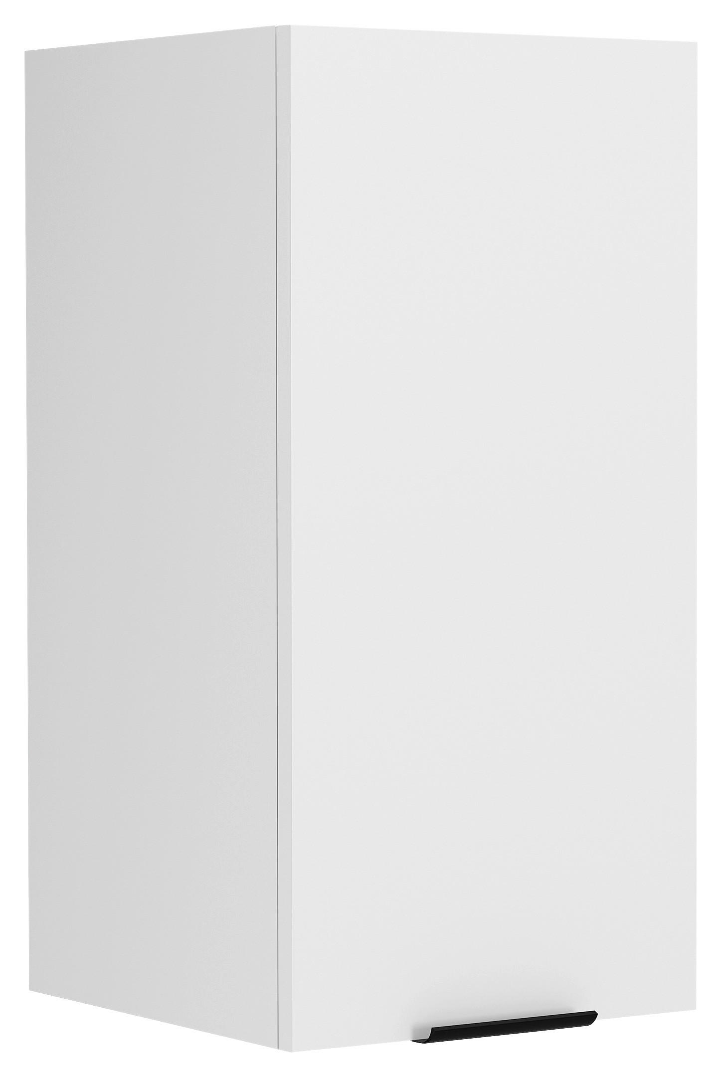 KÜCHENOBERSCHRANK 30/60/31 cm  in Weiss  - Weiss/Schwarz, Trend, Holzwerkstoff/Kunststoff (30/60/31cm) - MID.YOU