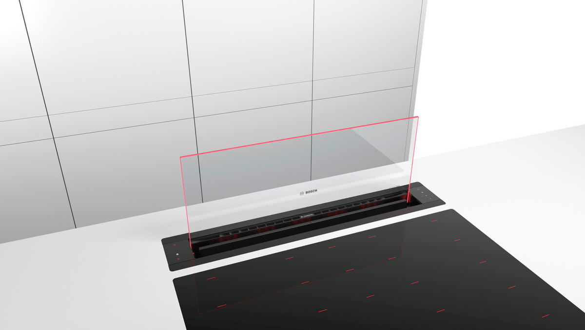 DUNSTABZUGSHAUBE DDW88MM65  - Basics, Glas/Metall (79,2/0,6/14cm) - Bosch