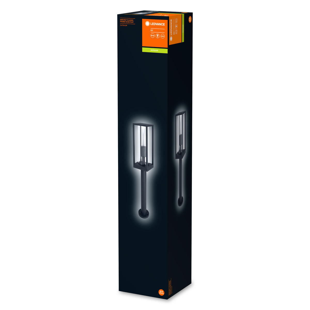 WEGELEUCHTE 11/11/60 cm   - Anthrazit, Basics, Glas/Metall (11/11/60cm) - Ledvance