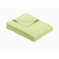 SCHMUSEDECKE  75/100 cm  - Hellgrün, Basics, Textil (75/100cm) - Ibena