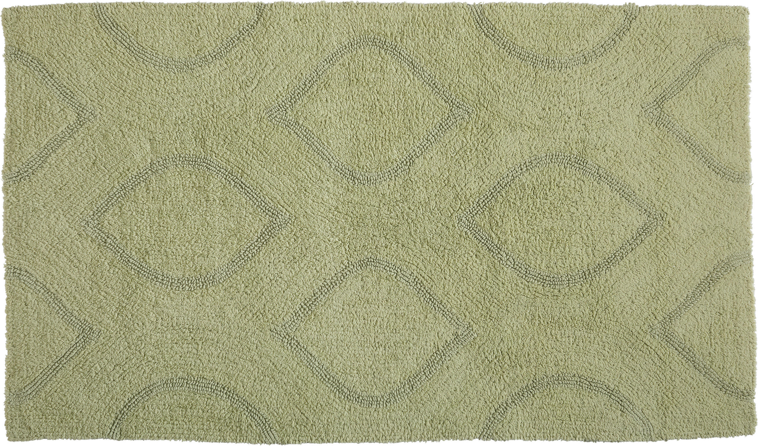 BADEMATTE Grün 70/120 cm  - Grün, Textil (70/120cm) - Esposa