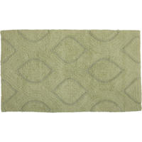 BADEMATTE Grün 70/120 cm  - Grün, Textil (70/120cm) - Esposa