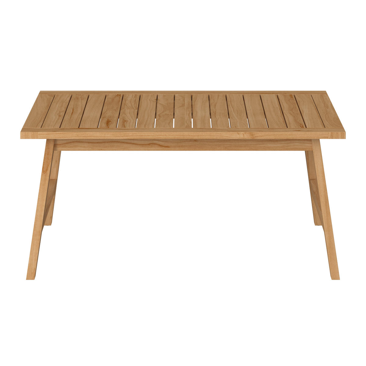 LOUNGEGARNITUR Akazie vollmassiv  - Beige/Naturfarben, MODERN, Holz/Textil (262/78/180cm) - Ambia Garden
