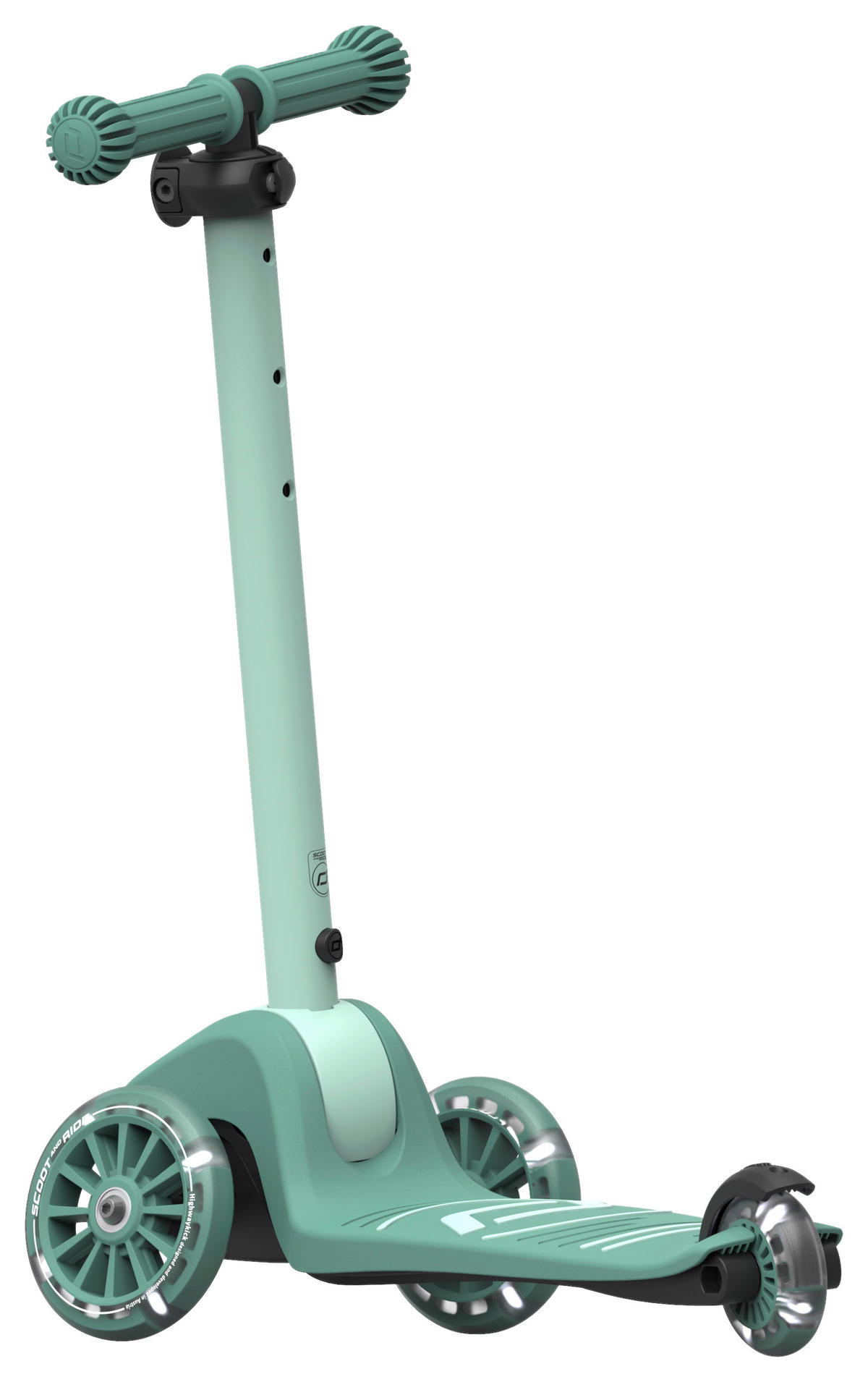 KINDERSCOOTER Highwaykick 3 S  - Waldgrün, Trend, Kunststoff (27/58/57,5cm) - Scoot and Ride