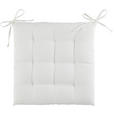 SITZKISSENSET  40/40 cm   - Weiß, Basics, Textil (40/40cm) - Boxxx
