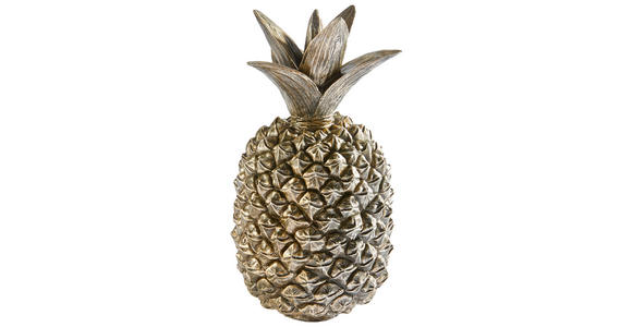 DEKOANANAS  - Goldfarben, Basics, Kunststoff (15/28cm) - Ambia Home