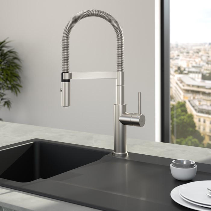 KÜCHENARMATUR 928000LC  - Edelstahlfarben, Basics, Metall (4,5/49/22,2cm) - Villeroy & Boch