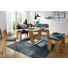 HOCKERBANK Eiche massiv Eichefarben, Grau - Eichefarben/Grau, KONVENTIONELL, Holz/Textil (130cm) - Voleo HOCKERBANK Eiche massiv Eichefarben, Grau - Eichefarben/Grau, KONVENTIONELL, Holz/Textil (130cm) - Voleo