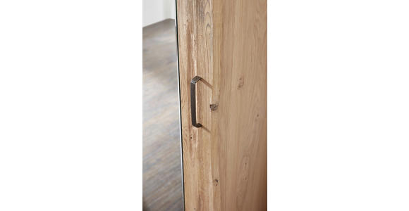 GARDEROBE 265/205/41 cm  - Eichefarben, Natur, Holz/Textil (265/205/41cm) - Linea Natura