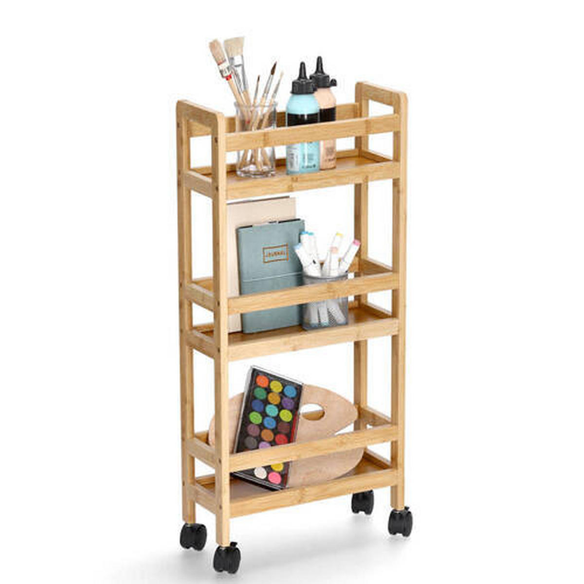 BEISTELLREGAL Naturfarben  - Naturfarben, Basics, Holz/Holzwerkstoff (36/15,5/74cm) - Zeller Present