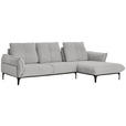 ECKSOFA in Webstoff Creme, Beige  - Beige/Creme, Natur, Textil (277/182cm) - Valnatura