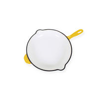 BRATPFANNE  - Gelb, Basics, Metall (42,5/27/4,5cm) - Echtwerk