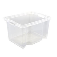 BOX     - Transparent, Basics, Kunststoff (35/27/21cm)