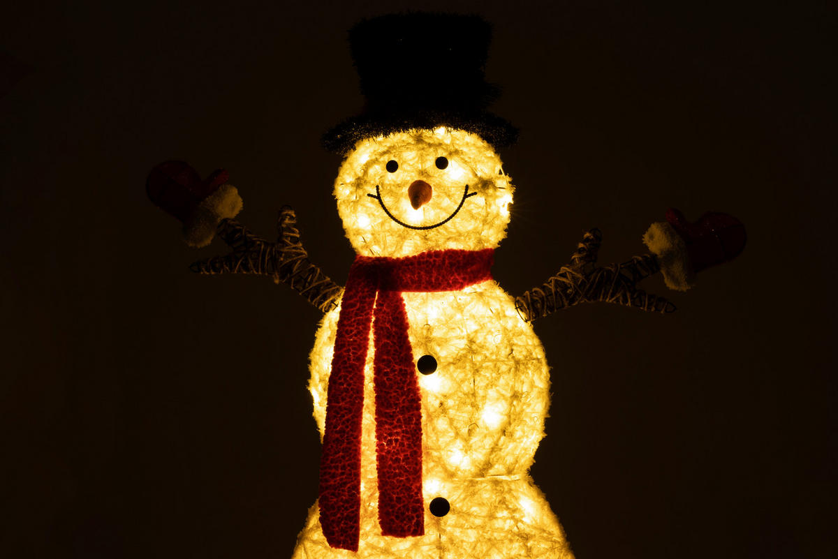 LED-DEKOLEUCHTE 85/120/25 cm  - Rot/Schwarz, Trend, Textil/Metall (85/120/25cm) - X-Mas