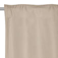 FERTIGVORHANG blickdicht  - Beige, Basics, Textil (140/255cm) - Novel